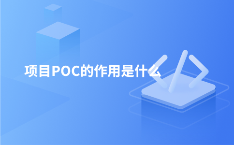 项目POC的作用是什么